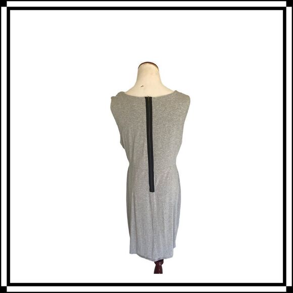 EUC! Massimo Gray Sheath, Knit Dress, Size Large - Picture 3 of 3